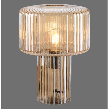 NOWOŚĆ 4092-27 FUNGUS LAMPA STOŁOWA BURSZTYNOWY ZUMA LINE