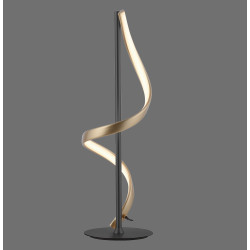 NOWOŚĆ 4385-13 Q-SWING LAMPA STOŁOWA ANTRACYT/ZŁOTY ZUMA LINE