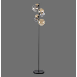 NOWOŚĆ 585-18 POPSICLE LAMPA PODŁOGOWA SMOKY/BURSZTYN ZUMA LINE