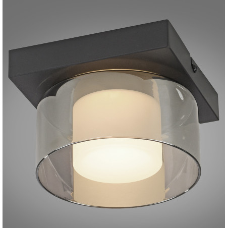 NOWOŚĆ 6162-18 RIKA LAMPA SUFITOWA CZARNY ZUMA LINE