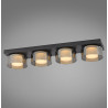 NOWOŚĆ 6164-18 RIKA LAMPA SUFITOWA CZARNY ZUMA LINE