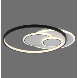 NOWOŚĆ 6392-16 MAILAK LAMPA SUFITOWA CZARNY/BIAŁY ZUMA LINE