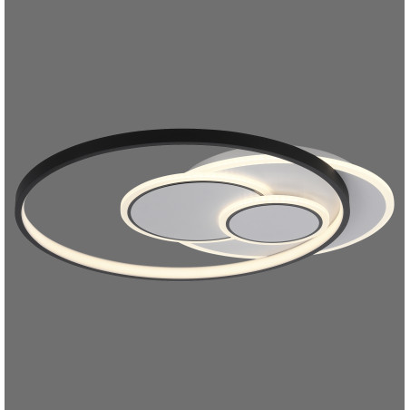 NOWOŚĆ 6392-16 MAILAK LAMPA SUFITOWA CZARNY/BIAŁY ZUMA LINE