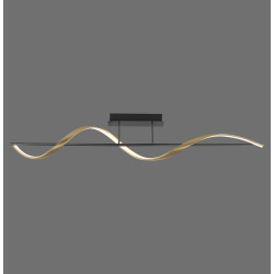 NOWOŚĆ 6385-13 Q-SWING LAMPA SUFITOWA ANTRACYT/MOSIĄDZ ZUMA LINE