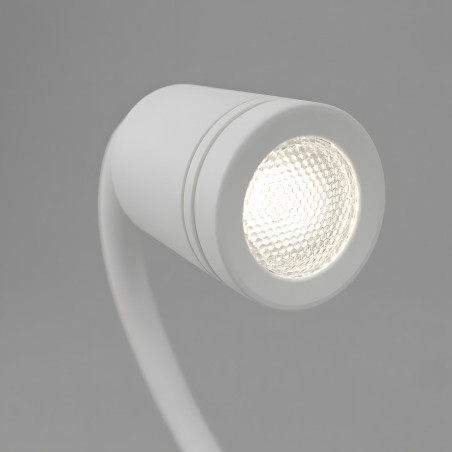 NOWOŚĆ ML0694 Lampa nocna z półką Shelf Led 4W+5W+2W prawa Biały Milagro
