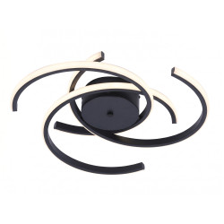 NOWOŚĆ Plafon Spider 51 cm czarny LED CCT Light Prestige