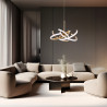 NOWOŚĆ Lampa wisząca Spider 48 cm złota LED CCT Light Prestige