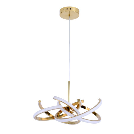 NOWOŚĆ Lampa wisząca Spider 48 cm złota LED CCT Light Prestige