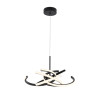 NOWOŚĆ Lampa wisząca Spider 58 cm czarna LED CCT Light Prestige