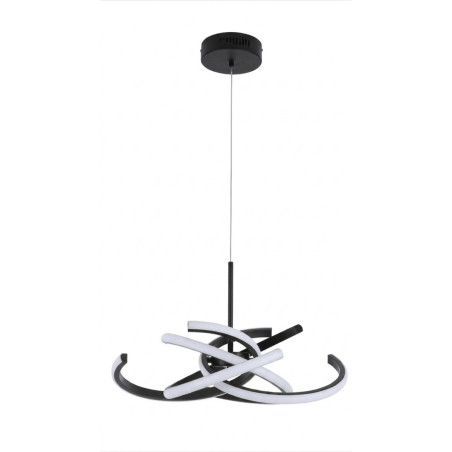 NOWOŚĆ Lampa wisząca Spider 58 cm czarna LED CCT Light Prestige