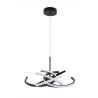 NOWOŚĆ Lampa wisząca Spider 58 cm czarna LED CCT Light Prestige