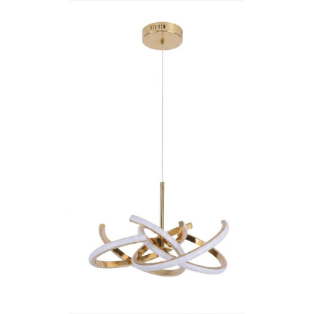 NOWOŚĆ Lampa wisząca Spider 58 cm złota LED CCT Light Prestige