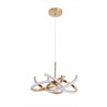 NOWOŚĆ Lampa wisząca Spider 58 cm złota LED CCT Light Prestige
