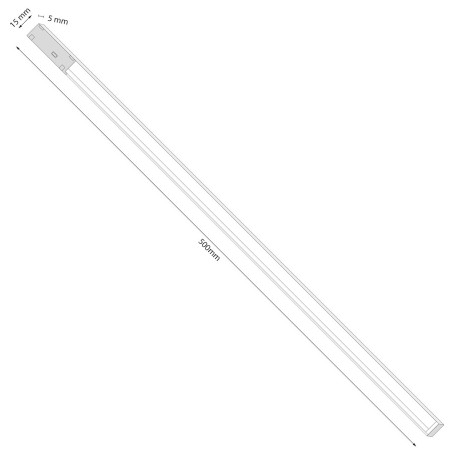 NOWOŚĆ ML2610 Magnetic Track line 5mm 5W CCT 48V Milagro