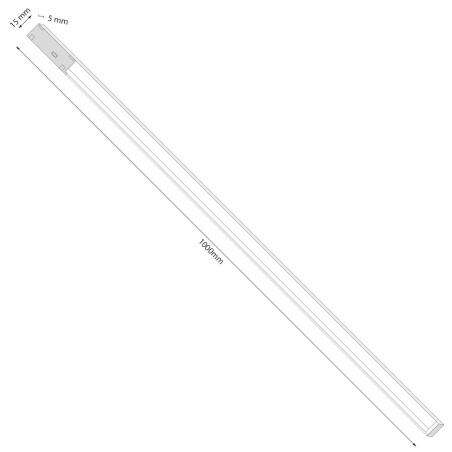NOWOŚĆ ML2611 Magnetic Track line 5mm 10W CCT 48V Milagro