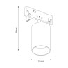 NOWOŚĆ ML2613 Magnetic Track 5mm 5W CCT 48V Milagro