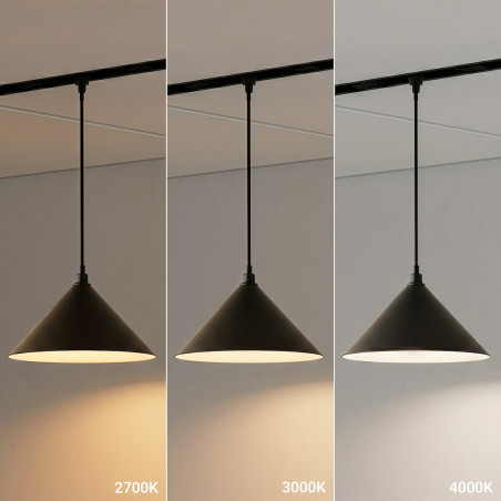 NOWOŚĆ ML2617 Magnetic Track Pendant Cone 5mm 7W CCT 48V Milagro