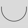 NOWOŚĆ ML2619 Szyna 1/2 Okrąg Natynk Magnetic Track 5mm fi 60cm Milagro