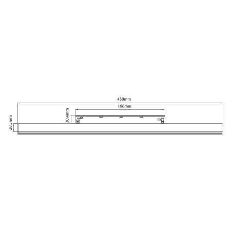 NOWOŚĆ ML2641 Magnetic Track 10mm 15W CCT 48V Milagro