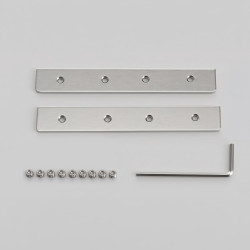 NOWOŚĆ ML2676 Łącznik metalowy do szyn 10mm Milagro
