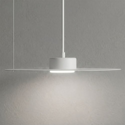 NOWOŚĆ MLP2908 Lampa wisząca PIATTO Biała 1xGX53 fi 350mm Milagro