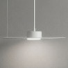 NOWOŚĆ MLP2908 Lampa wisząca PIATTO Biała 1xGX53 fi 350mm Milagro