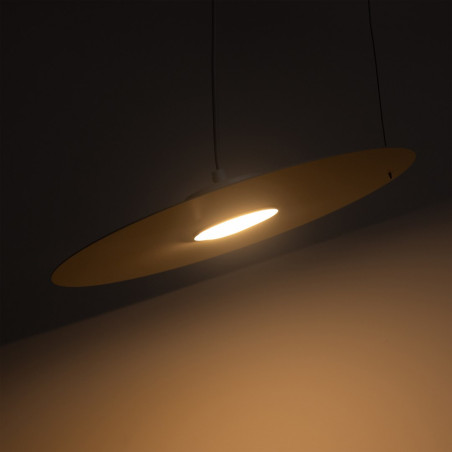 NOWOŚĆ MLP2908 Lampa wisząca PIATTO Biała 1xGX53 fi 350mm Milagro