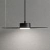 NOWOŚĆ MLP2909 Lampa wisząca PIATTO Czarna 1xGX53 fi 350mm Milagro