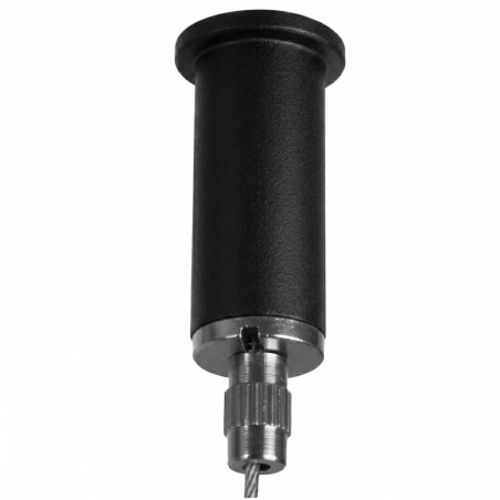 NOWOŚĆ MLP2909 Lampa wisząca PIATTO Czarna 1xGX53 fi 350mm Milagro