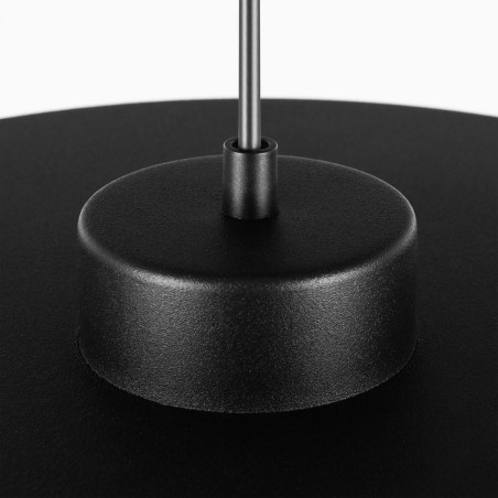NOWOŚĆ MLP2909 Lampa wisząca PIATTO Czarna 1xGX53 fi 350mm Milagro