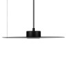 NOWOŚĆ MLP2909 Lampa wisząca PIATTO Czarna 1xGX53 fi 350mm Milagro