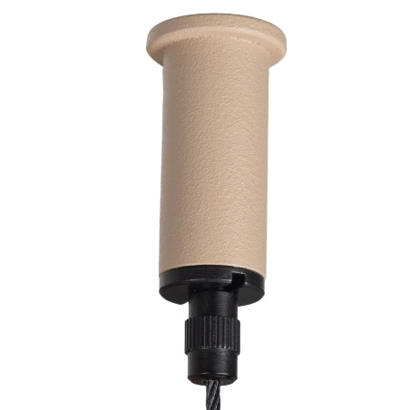 NOWOŚĆ MLP2910 Lampa wisząca PIATTO Taupe 1xGX53 fi 350mm Milagro