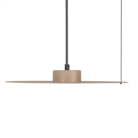 NOWOŚĆ MLP2910 Lampa wisząca PIATTO Taupe 1xGX53 fi 350mm Milagro