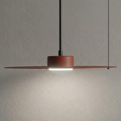 NOWOŚĆ MLP2911 Lampa wisząca PIATTO Burgund 1xGX53 fi 350mm Milagro