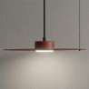 NOWOŚĆ MLP2911 Lampa wisząca PIATTO Burgund 1xGX53 fi 350mm Milagro