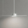 NOWOŚĆ MLP2912 Lampa wisząca PIATTO Biała 1xGX53 fi 450mm Milagro