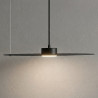 NOWOŚĆ MLP2913 Lampa wisząca PIATTO Czarna 1xGX53 fi 450mm Milagro