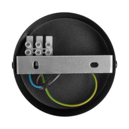 NOWOŚĆ MLP2913 Lampa wisząca PIATTO Czarna 1xGX53 fi 450mm Milagro