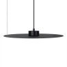 NOWOŚĆ MLP2913 Lampa wisząca PIATTO Czarna 1xGX53 fi 450mm Milagro