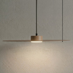 NOWOŚĆ MLP2914 Lampa wisząca PIATTO Taupe 1xGX53 fi 450mm Milagro