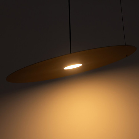 NOWOŚĆ MLP2914 Lampa wisząca PIATTO Taupe 1xGX53 fi 450mm Milagro