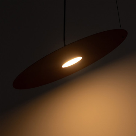 NOWOŚĆ MLP2915 Lampa wisząca PIATTO Burgund 1xGX53 fi 450mm Milagro