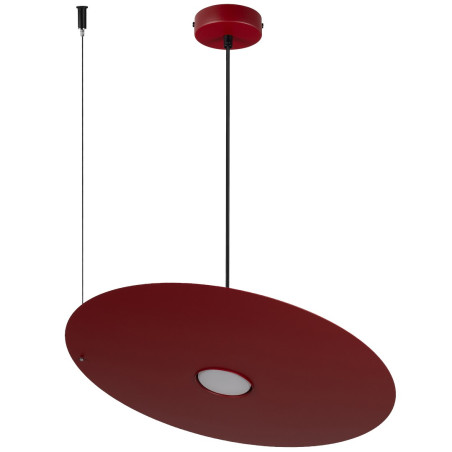 NOWOŚĆ MLP2915 Lampa wisząca PIATTO Burgund 1xGX53 fi 450mm Milagro