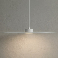 NOWOŚĆ MLP2916 Lampa wisząca PIATTO Biała 1xGX53 fi 550mm Milagro
