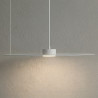 NOWOŚĆ MLP2916 Lampa wisząca PIATTO Biała 1xGX53 fi 550mm Milagro