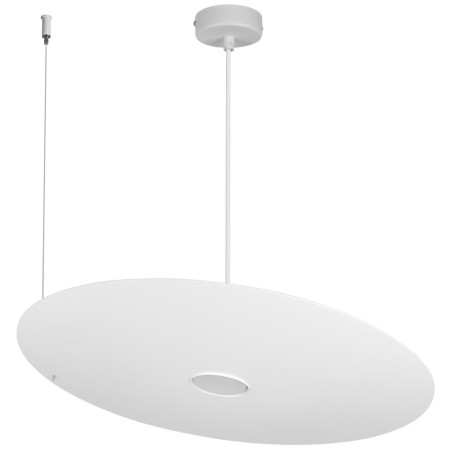 NOWOŚĆ MLP2916 Lampa wisząca PIATTO Biała 1xGX53 fi 550mm Milagro