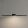 NOWOŚĆ MLP2917 Lampa wisząca PIATTO Czarna 1xGX53 fi 550mm Milagro