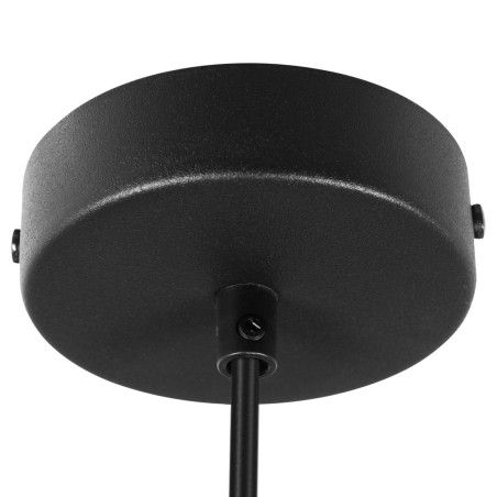 NOWOŚĆ MLP2917 Lampa wisząca PIATTO Czarna 1xGX53 fi 550mm Milagro