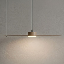 NOWOŚĆ MLP2918 Lampa wisząca PIATTO Taupe 1xGX53 fi 550mm Milagro