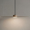 NOWOŚĆ MLP2918 Lampa wisząca PIATTO Taupe 1xGX53 fi 550mm Milagro